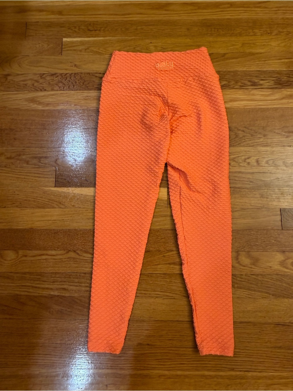 Booty By Brabants Croco Skin Seamless Leggings in Light Orange - One Size
